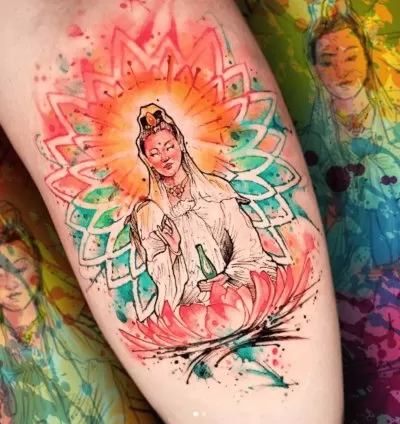 Watercolor Tattoos 