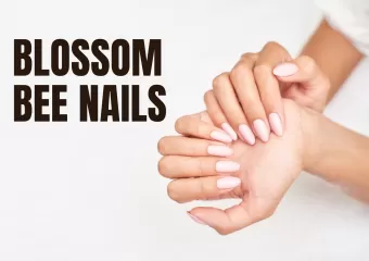 Blossom bee nails