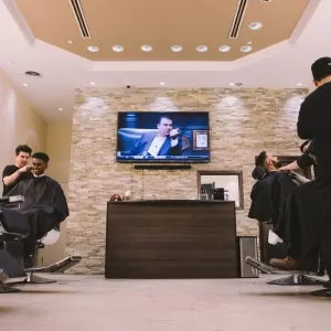 Blurry Barbershop
