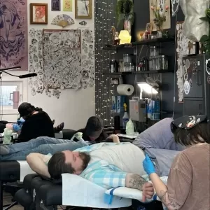 Jade and Dagger Tattoo