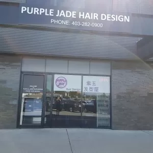 Purple Jade Hair Design