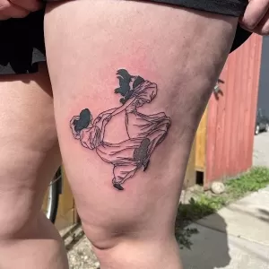 Stay Awhile Tattoo